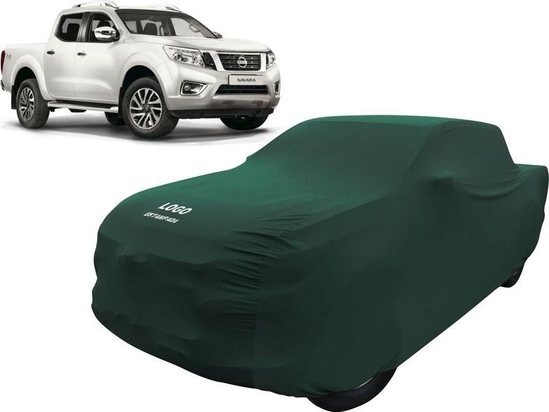 Imagem de Capa Para Cobrir Camionete Nissan Frontier S Tecido Helanca