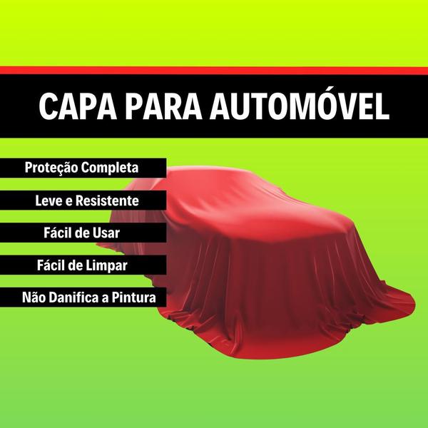 Imagem de Capa Para Cobrir Carro Automovel 482x175x119cm 100% Impermeável