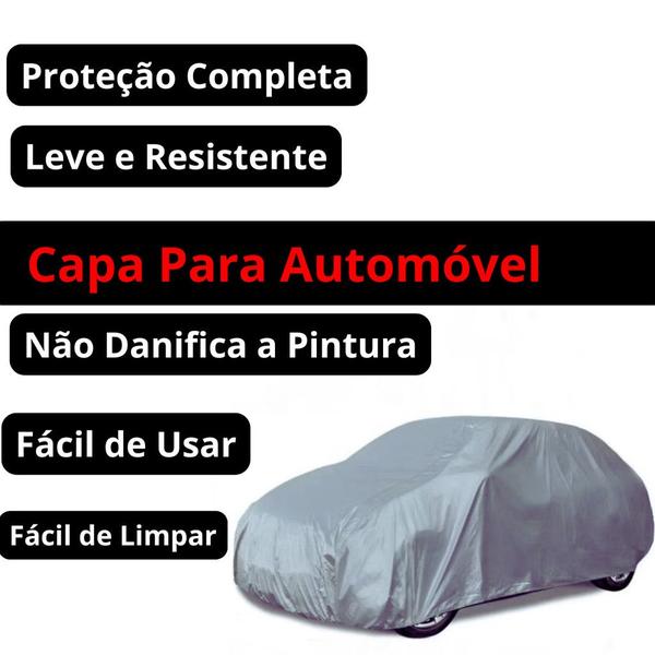 Imagem de Capa Para Cobrir Carro Automovel 482x175x119cm 100% Impermeável