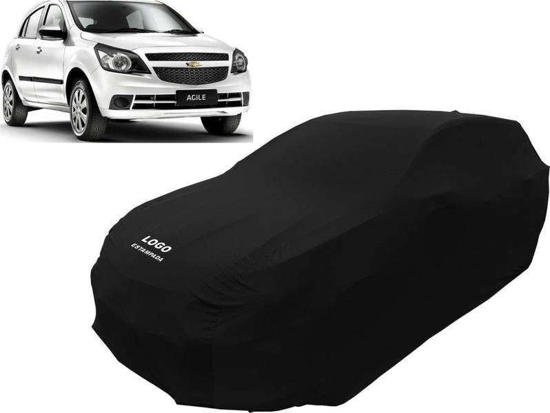 Imagem de Capa Para Cobrir Carro Chevrolet Agile Tecido Helanca