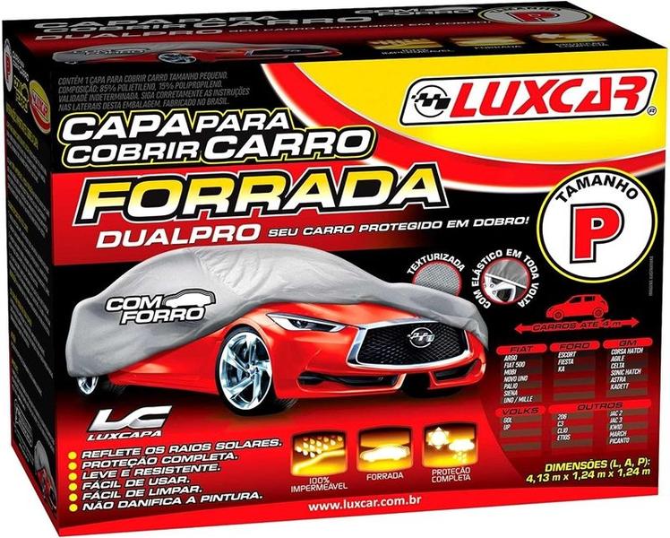 Imagem de Capa Para Cobrir Carro Dualpro com Forro Tamanho P - Luxcar