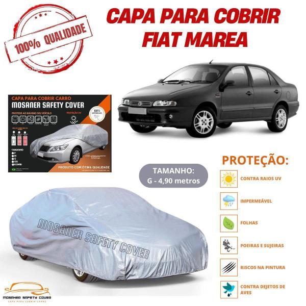 Imagem de Capa Para Cobrir Carro Fiat Marea Com Proteção Impermeável