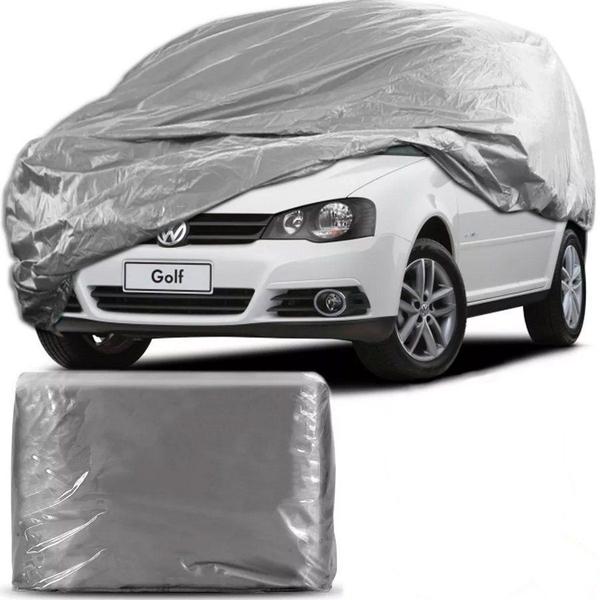 Imagem de Capa Para Cobrir Carro Forro Impermeável Volkswagen Golf Tamanho M