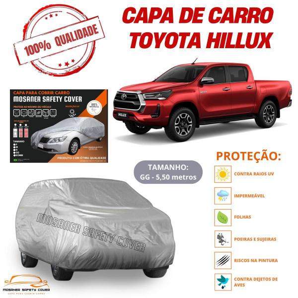 Capa Para Cobrir Carro Toyota Hillux Proteção Impermeável - Mosaner Store Imagem de Capa Para Cobrir Carro Toyota Hillux Proteção Impermeável