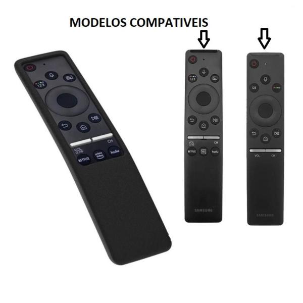 Imagem de Capa Para Controle Remoto Tv Samsung Smart Aberta Silicone modelo UN65TU8000GXZD