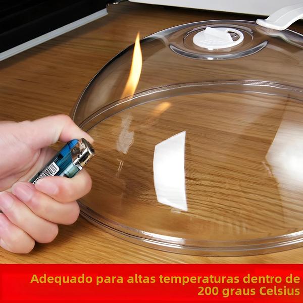 Imagem de Capa para Forno de Micro-ondas - Resistente a Altas Temperaturas e à Prova de Respingos