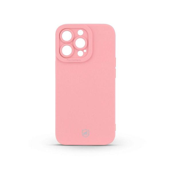 Imagem de Capa para iPhone 14 Pro Max - Rosa - Silicon Cloud - Gshield