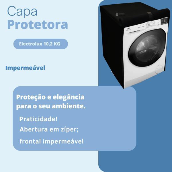 Imagem de Capa para lava e seca electrolux 10.2kg lfe impermeável