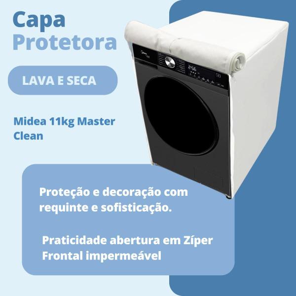 Imagem de Capa para lava e seca midea 11kg master clean impermeável