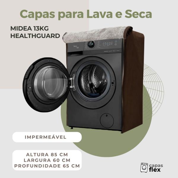 Imagem de Capa para lava e seca midea 13kg healthguard impermeável flex