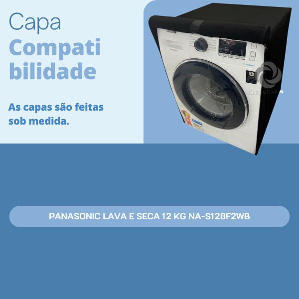 Imagem de Capa para lava e seca panasonic 12kg impermeável