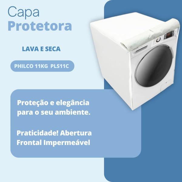 Imagem de Capa para lava e seca philco 11kg pls11c impermeável