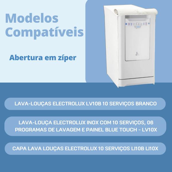 Imagem de Capa para lava louças electrolux 10 serviços impermeável