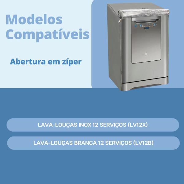 Imagem de Capa para lava louças electrolux 12 serviços transparente