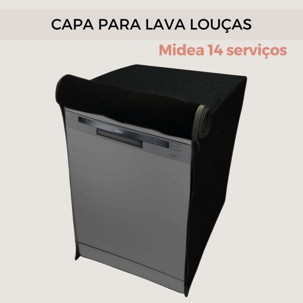 Imagem de Capa para lava louças midea 14 serviços impermeável flex