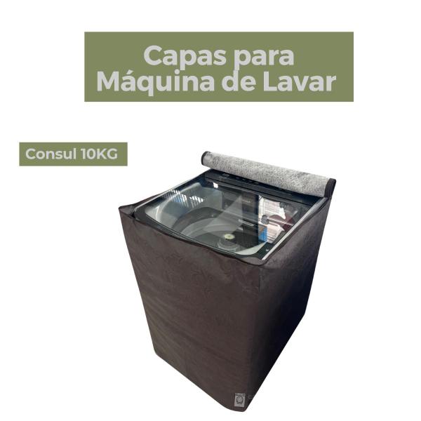 Imagem de Capa para lavadora consul 10kg impermeável flex