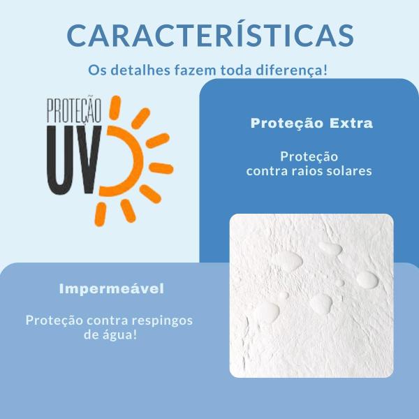 Imagem de Capa para lavadora de roupas midea 11kg transparente