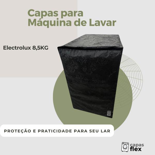 Imagem de Capa para lavadora electrolux 8,5kg impermeável flex