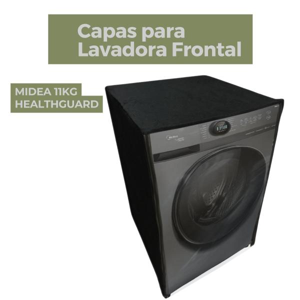 Capa para lavadora midea 11kg healthguard transparente flex - Capas Flex Imagem de Capa para lavadora midea 11kg healthguard transparente flex