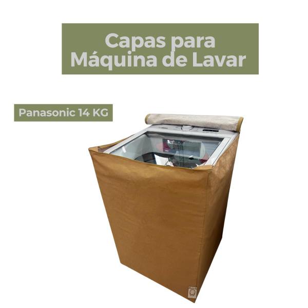 Capa para lavadora panasonic 14kg impermeável flex - Capas Flex Imagem de Capa para lavadora panasonic 14kg impermeável flex