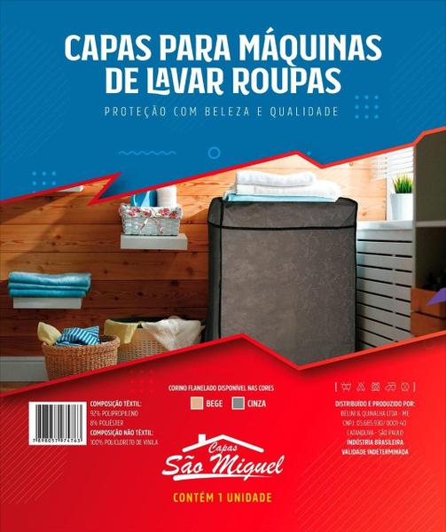 Imagem de Capa Para Máquina De Lavar 15Kg Electrolux Brastemp Colormaq