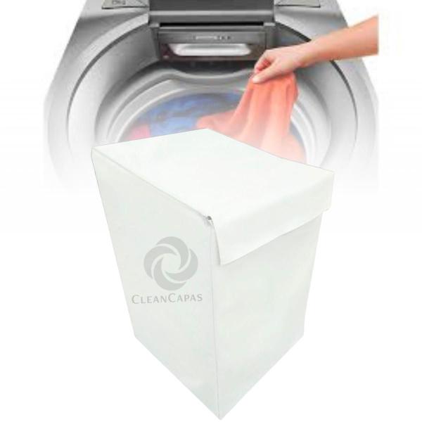 Capa para máquina de lavar brastemp 15kg impermeável - Clean Capas Imagem de Capa para máquina de lavar brastemp 15kg impermeável
