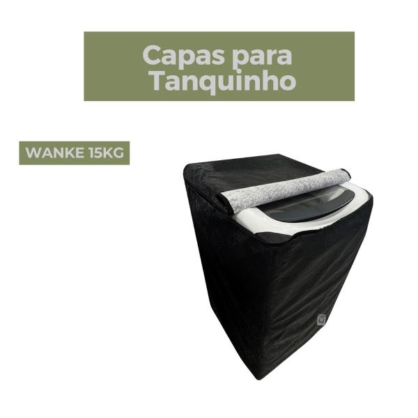 Imagem de Capa para maquina de lavar roupas semiautomática wanke 15kg impermeável flex