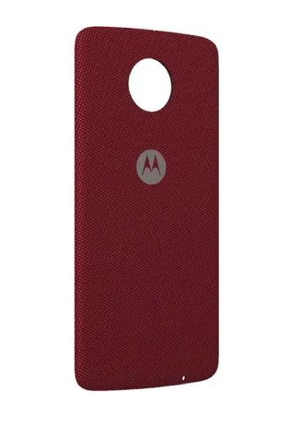 Imagem de Capa Para Moto Snap Style Shell Nylon Vermelho Moto Z Z2 Z3 Z4 Novo