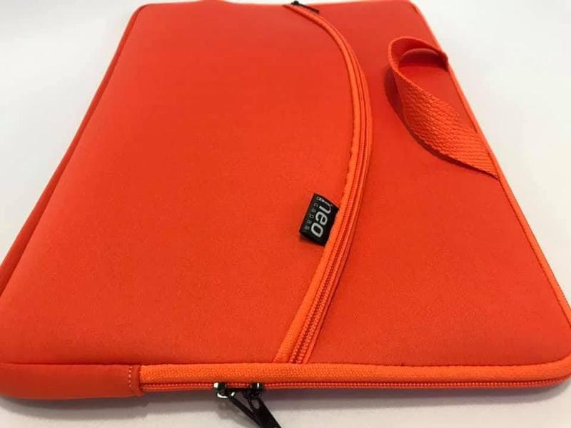 Imagem de Capa Para Notebook Laranja 15.6 Bolsa Neoprene Pasta