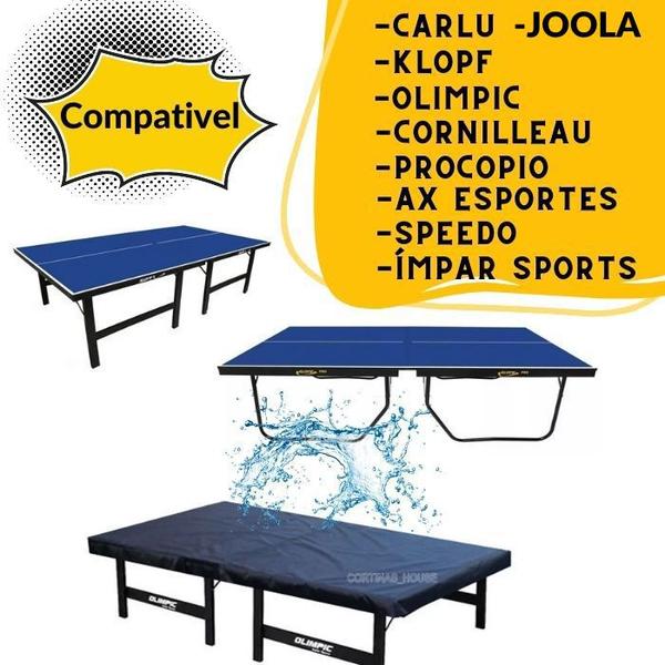 Imagem de Capa para ping pong ax esportes tênis mesa impermeável