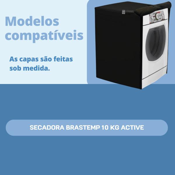 Imagem de Capa para secadora brastemp 10kg active piso impermeável