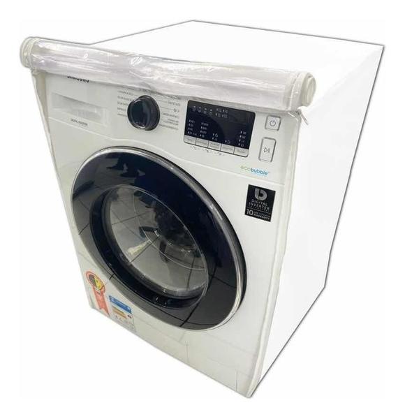 Imagem de Capa Para Secadora Electrolux 10Kg Flanelada Branca Zíper