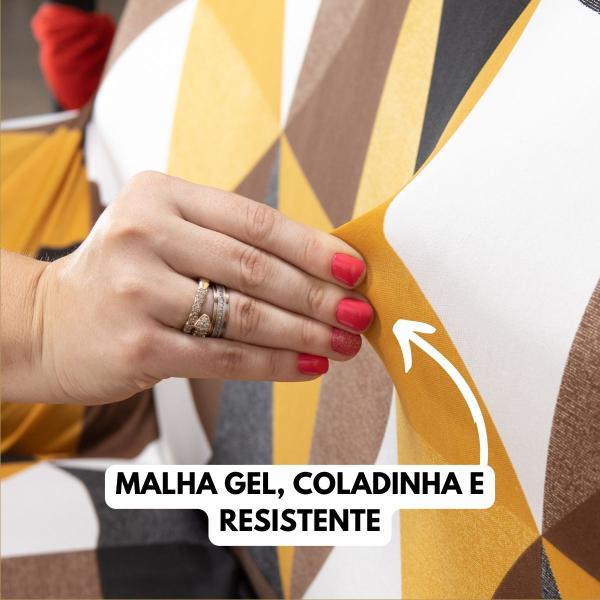 Imagem de Capa Para Sofá Retrátil Reclinável Estampada 3 Módulos Em Malha Gel Lisa Veste Fácil Varias Cores