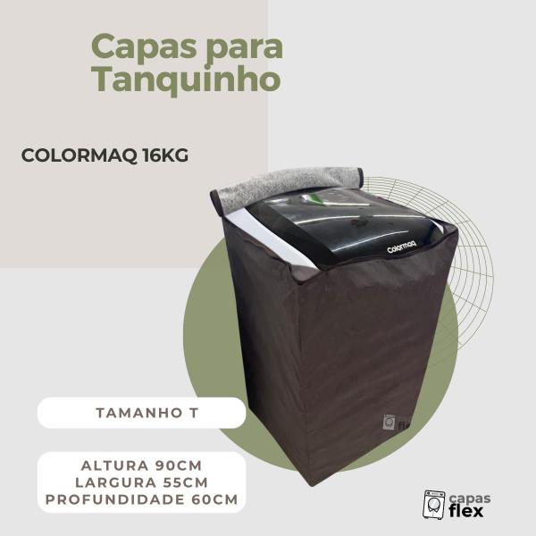 Imagem de Capa para tanquinho colormaq 16kg impermeável flex