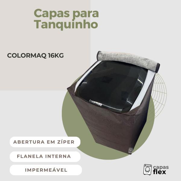 Imagem de Capa para tanquinho colormaq 16kg impermeável flex