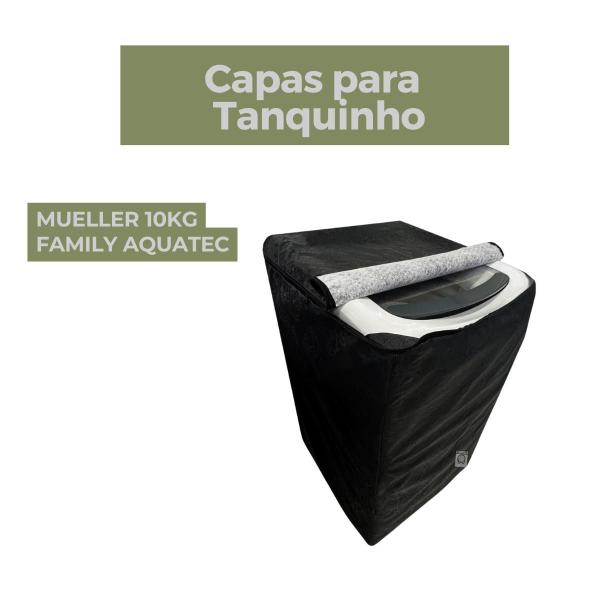 Imagem de Capa para tanquinho mueller 10kg family aquatec impermeável flex 