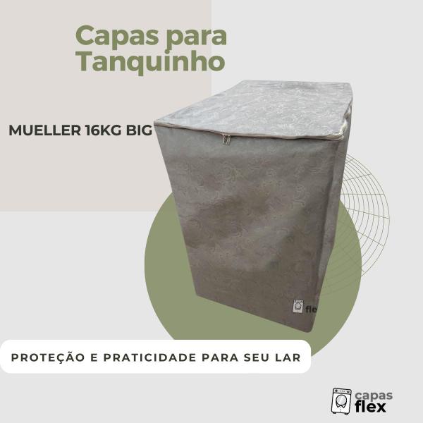 Imagem de Capa para tanquinho mueller 16kg big impermeável flex