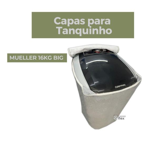 Imagem de Capa para tanquinho mueller 16kg big impermeável flex