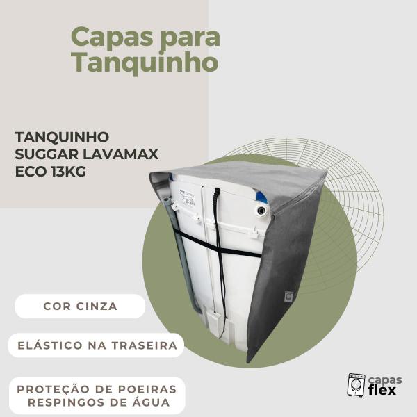 Imagem de Capa para tanquinho suggar lavamax eco 13kg impermeável flex