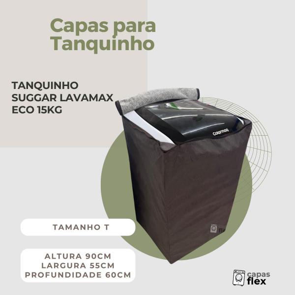 Imagem de Capa para tanquinho suggar lavamax eco 15kg impermeável flex