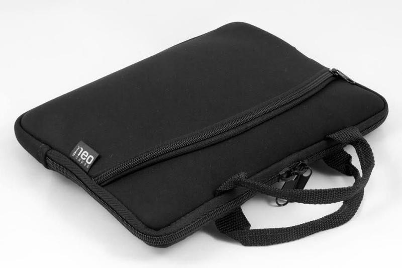 Imagem de Capa Pasta P/ Notebook Bolso E Alça Preto 15.6 Neoprene