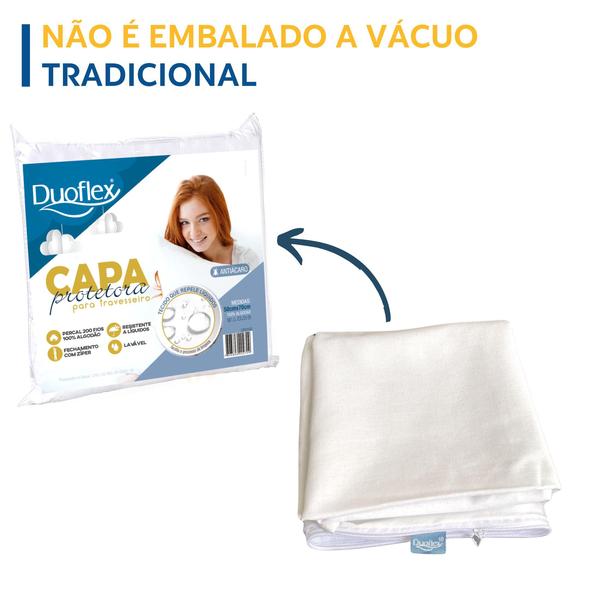 Capa Percal 200 Fios 100% Algodão - Duoflex Imagem de Capa Percal 200 Fios 100% Algodão