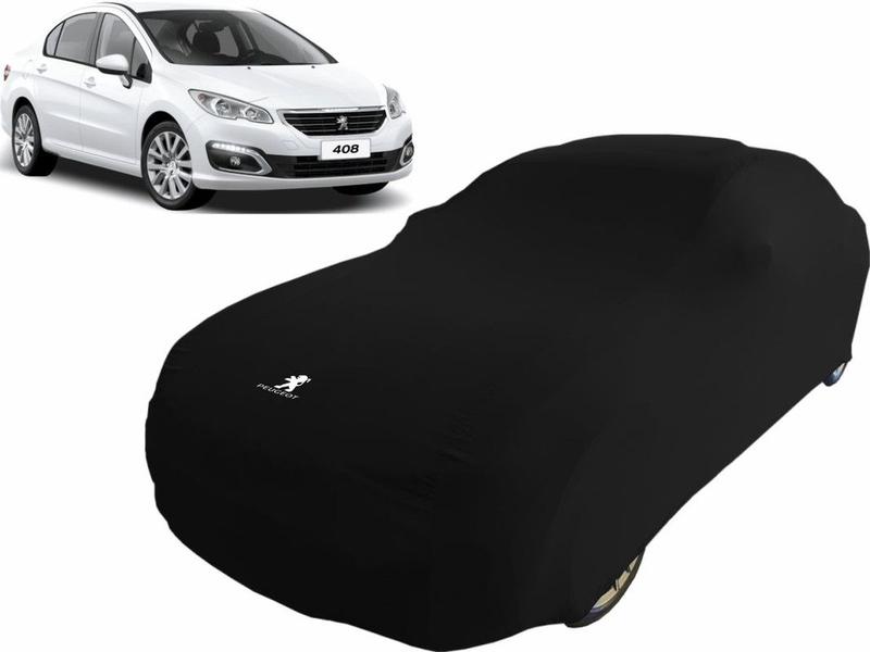 Imagem de Capa Pra Cobrir Carro Peugeot 408 Griffe Tecido Helanca