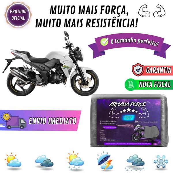 Imagem de Capa Pra Moto DAFRA NEXT 250 Sem Forro 100% Impermeável Armada Force Protege Sol Chuva Poeira Sem Forro Proteção Anti-UV