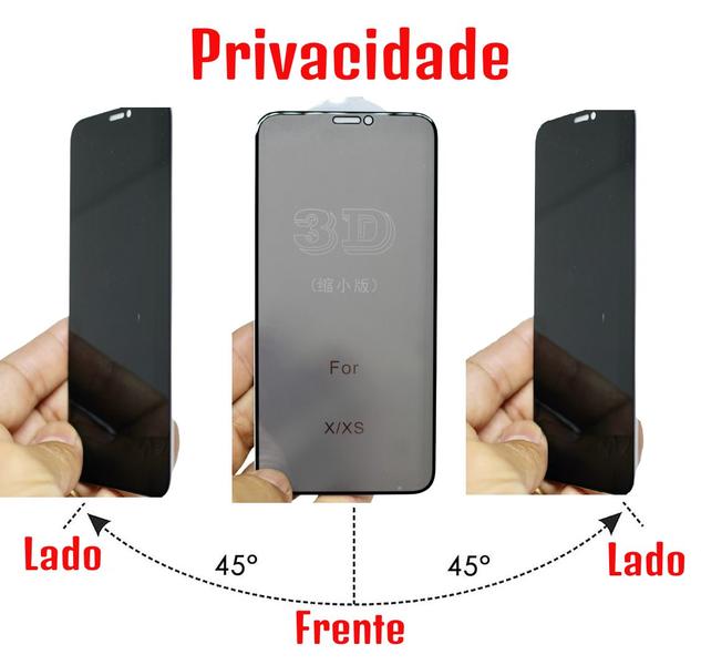 Imagem de Capa Preta Aveludada Para Poco X6 Pro 5g + Pel. Privacidade