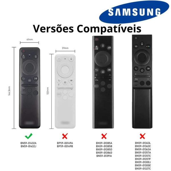 Imagem de Capa Proteção Para Controle Remoto Silicone Smart Tv Samsung BN59-01432A e J