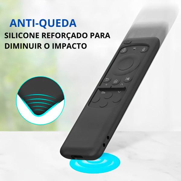 Imagem de Capa Proteção Para Controle Remoto Silicone Smart Tv Samsung BN59-01432A e J