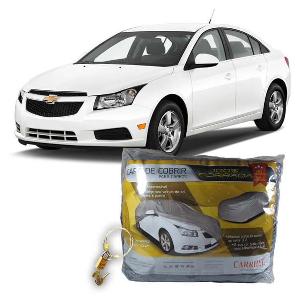 Capa Protetora Chevrolet Cruze Sedan com cadeado (G283) - RAFCAR Imagem de Capa Protetora Chevrolet Cruze Sedan com cadeado (G283)