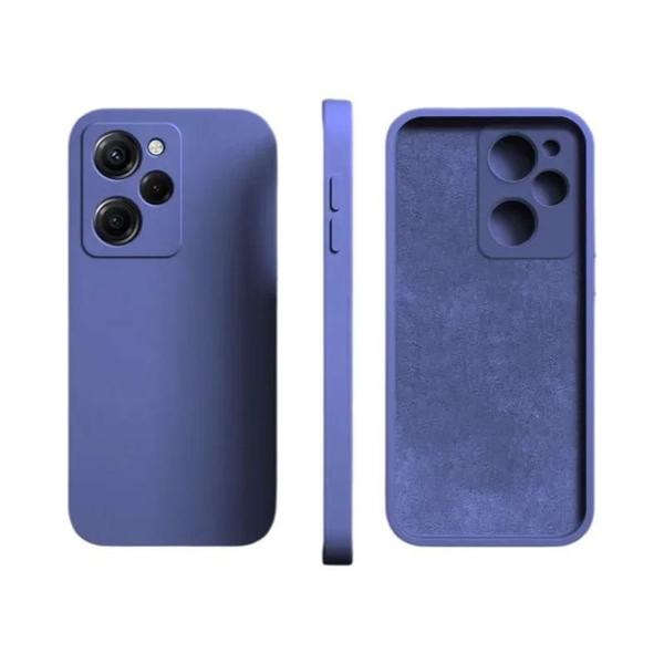 Imagem de Capa Protetora de Silicone Líquido para Xiaomi POCO F5, F4 GT, M3, M4, X3 e X4 Pro NFC