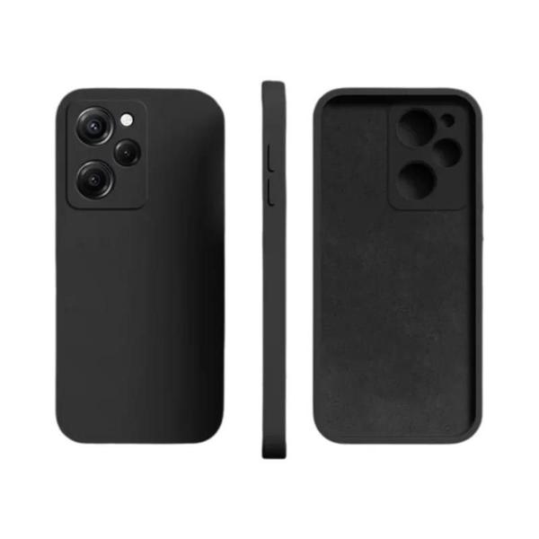 Imagem de Capa Protetora de Silicone Líquido para Xiaomi POCO F5, F4 GT, M3, M4, X3 e X4 Pro NFC